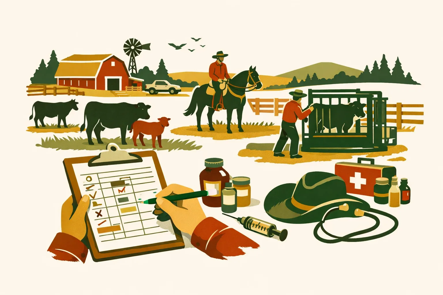 A Simple Herd Health Log Your Vet Will Thank You For