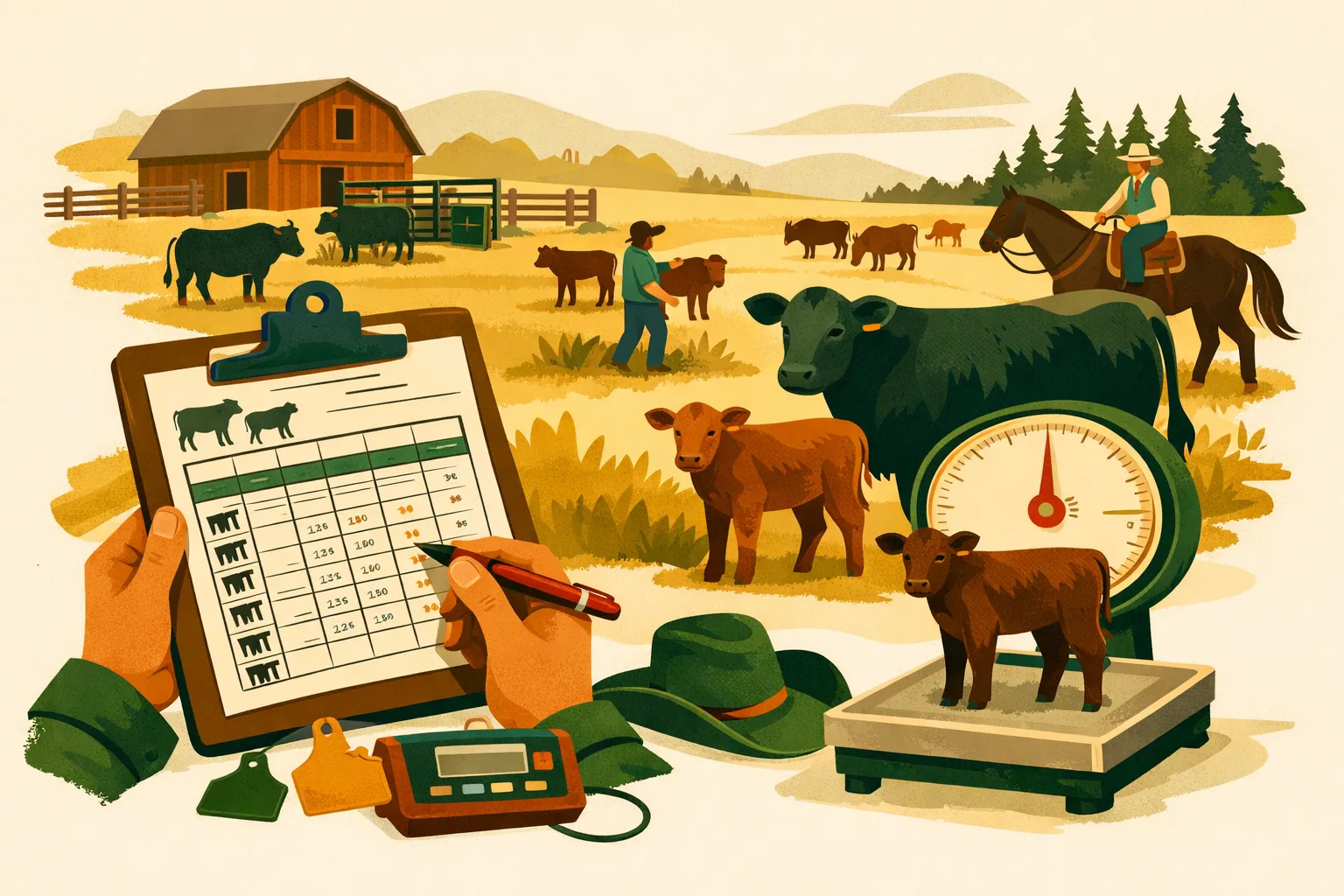 Cattle Weaning and Weight Records That Actually Help Sell Calves